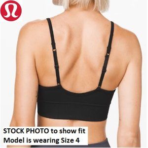 NWT Lulu Ebb to Street Sports Bra + Removable Cups